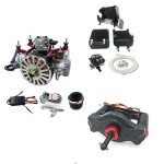 DLE70HD Drohnen motor 4,2 kW wasser gekühlter Hybrid-Strom generator Benzinmotor Elektro-Kit